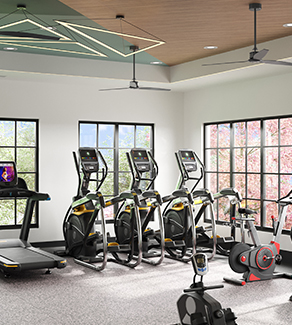 Resident fitness center