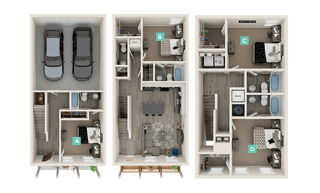 Finley - 4x4.5 Floor plan